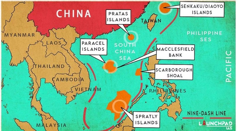 China's 9-Dash Line Policy & South China Sea Dispute