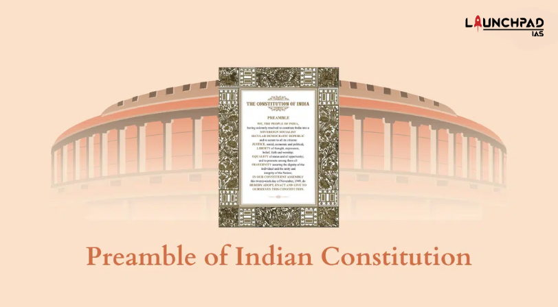 Preamble to Indian Constitution